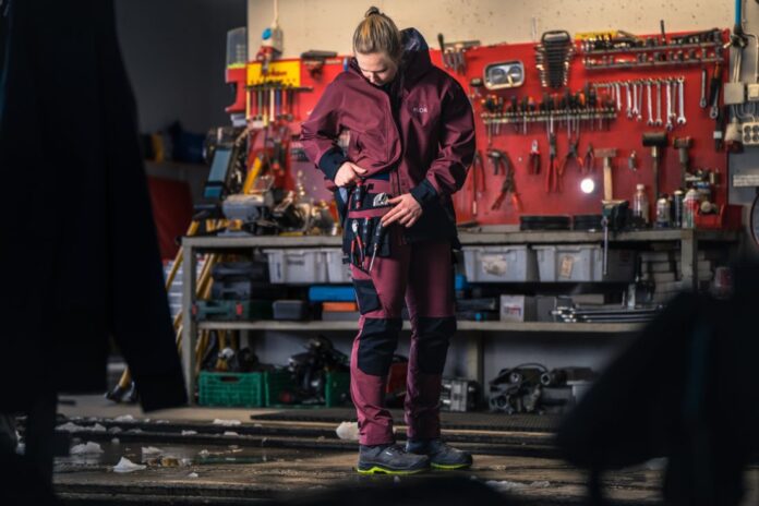 Arbeidsklær til kvinner fra Flor.|