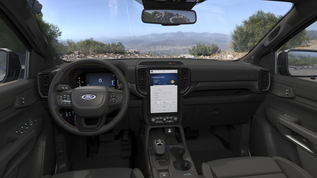 Interiør Ford Ranger Wildtrak X