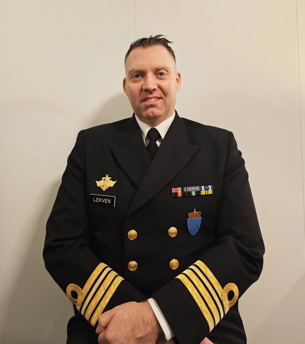 Kommandørkaptein Bjørnar Lekven. (Foto: Forsvaret)