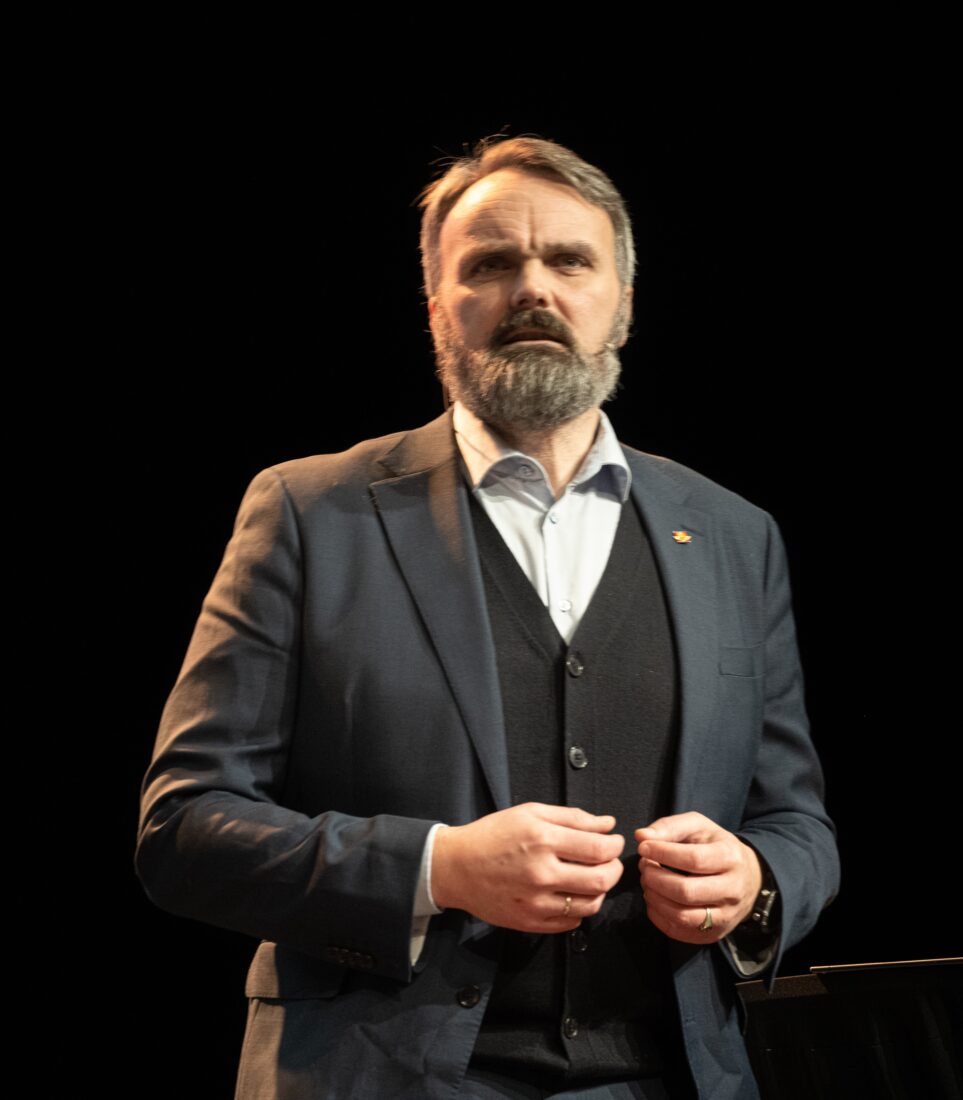 Divisjondirektør Drift og vedlikehold Bjørn Laksforsmo. (Foto: Bård Asle Nordbø/Statens vegvesen)