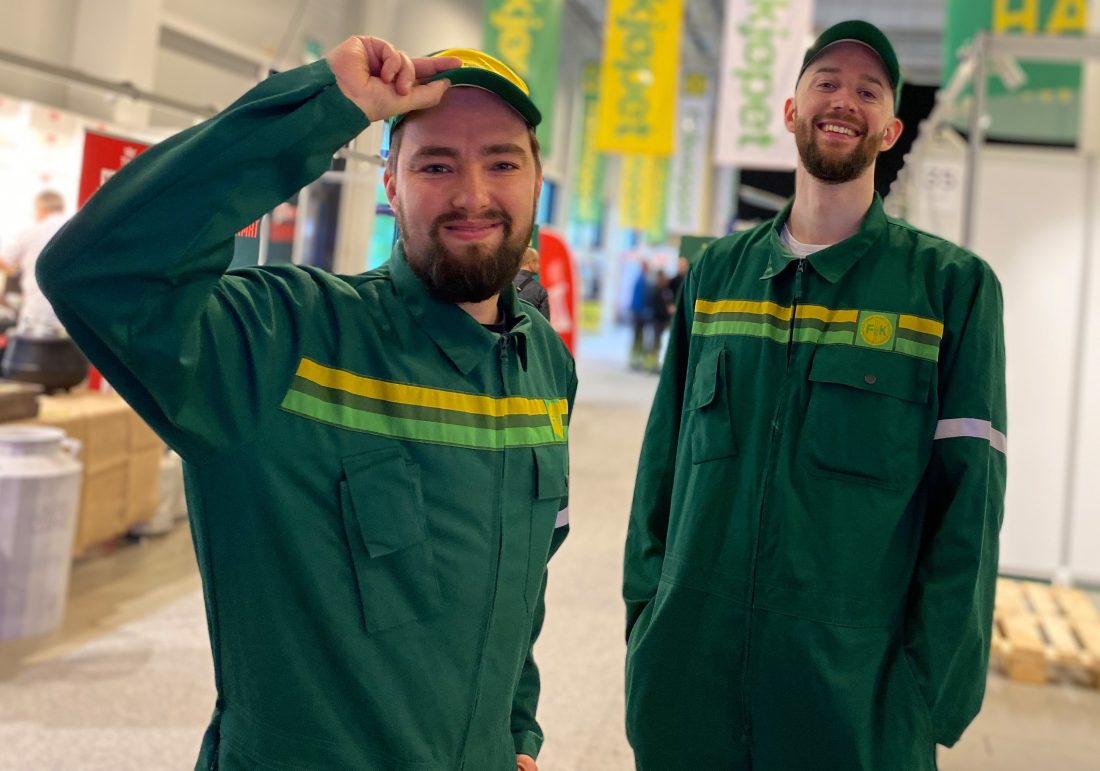 Hagle er tilbake, og det kan fort bli allsang om Felleskjøpet-dress på årets utgave av Dyrsku'n også. (Foto: Felleskjøpet)