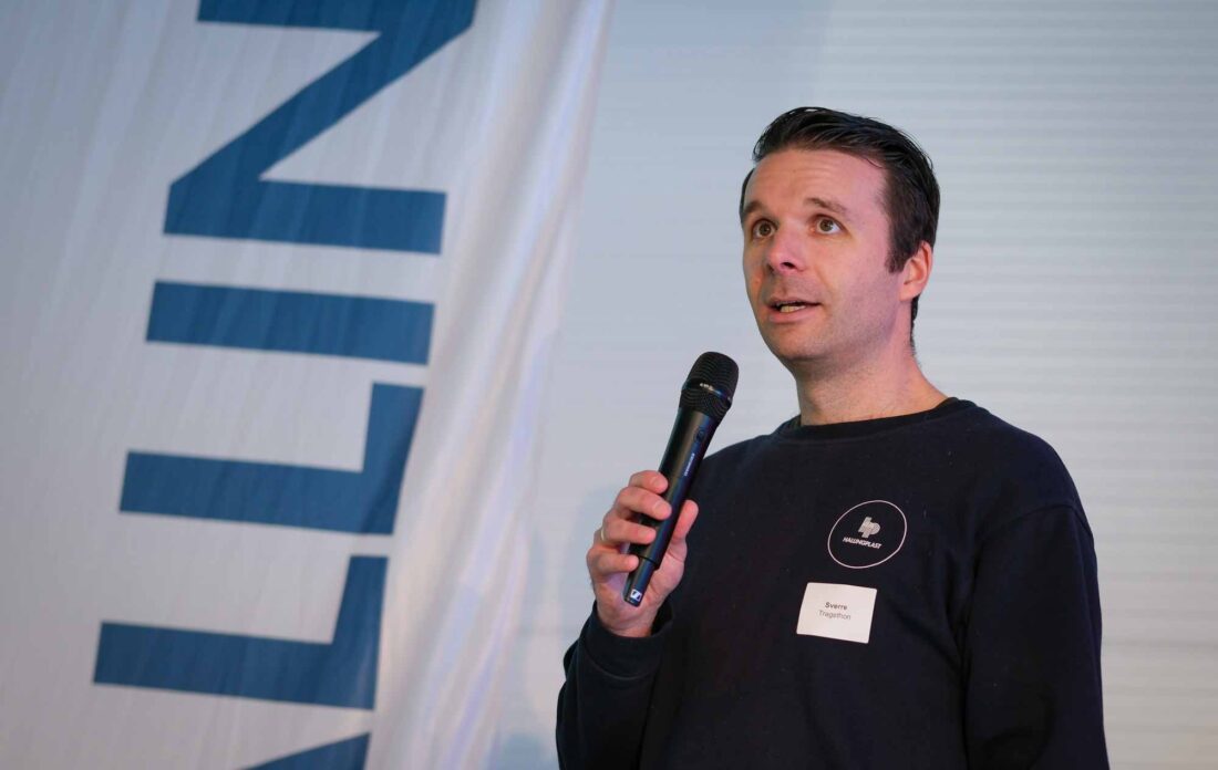 Sverre Tragethon, daglig leder i Hallingplast AS. (Foto: Hallingplast)