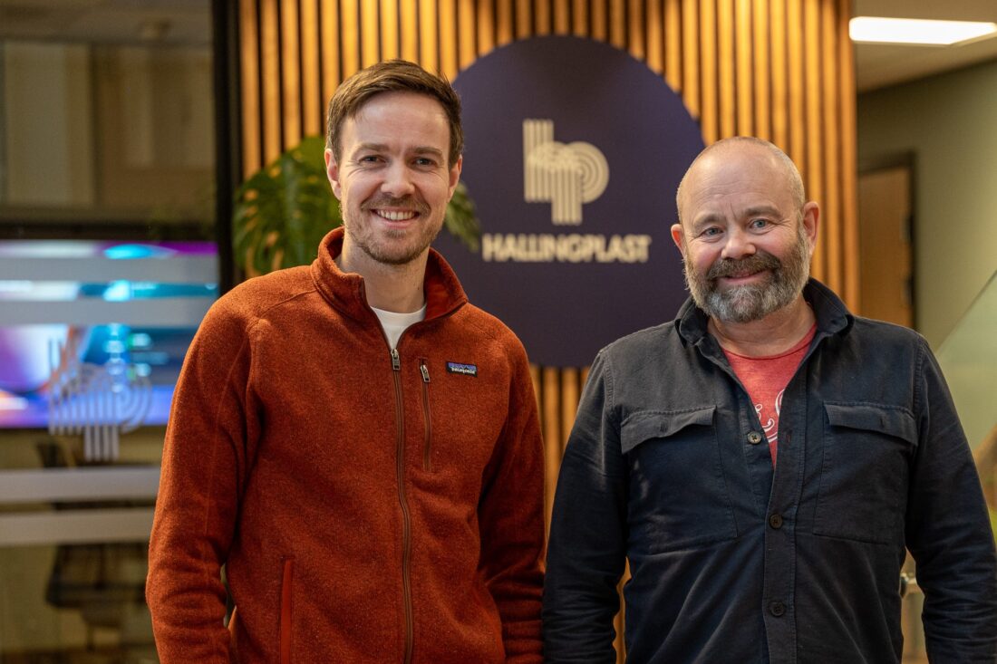 Markedssjef Anders Hauge og arrangementssjef Lars Riise gleder seg til å ønske 360 deltakere og utstillere velkommen til Hallingtreff 2025. (Foto: Hallingplast AS)