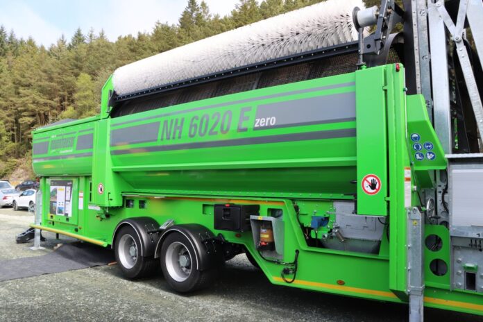 Neuenhauser NH6020 ZERO hadde Norgeslansering på Anlegg 2023 i Haugesund. (Foto: Njål Hagen)