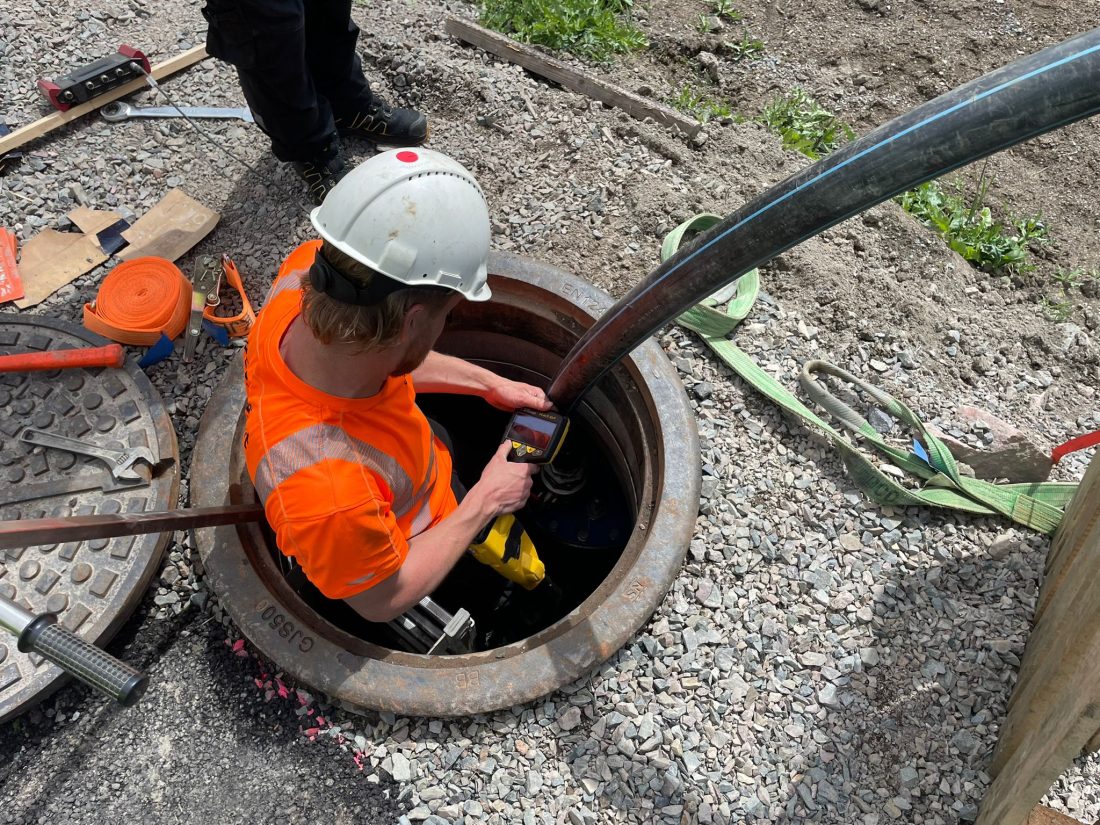 Det første fellesprosjektet ble nylig gjennomført i Holmestrand kommune. (Foto: Kjeldaas AS)
