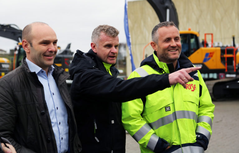 Fra venstre: David Kristianslund, Tor Anders Skjæveland og Bjørn Risa.
