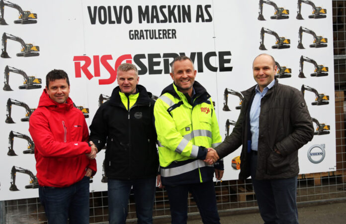 Fra venstre: Kjetil Friestad (utleiesjef Risa Service)