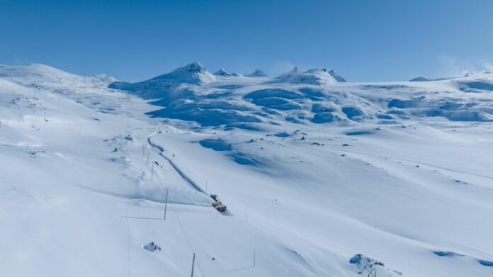 Brøyting av Sognefjellsveien