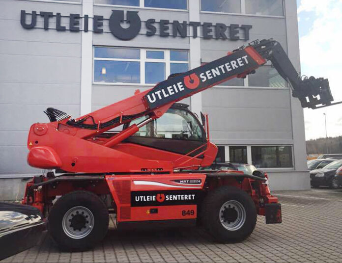 Utleiesenteret i Drammen skal leverer maskiner og utstyr i forbindelse med utbyggingen av den siste E134-etappen på Kongsberg; Trollerudmoen-Saggrenda. (Foto: Utleiesenteret).|Utleiesenteret i Drammen skal leverer maskiner og utstyr i forbindelse med utbyggingen av den siste E134-etappen på Kongsberg; Trollerudmoen-Saggrenda. (Foto: Utleiesenteret).|Prosjektselger Marius Johansen (t.v.) i Utleiesenteret AS og prosjektleder Kristoffer B. Aase i HAG Anlegg kommer til å samarbeide tett i tiden som kommer. (Foto: Utleiesenteret).
