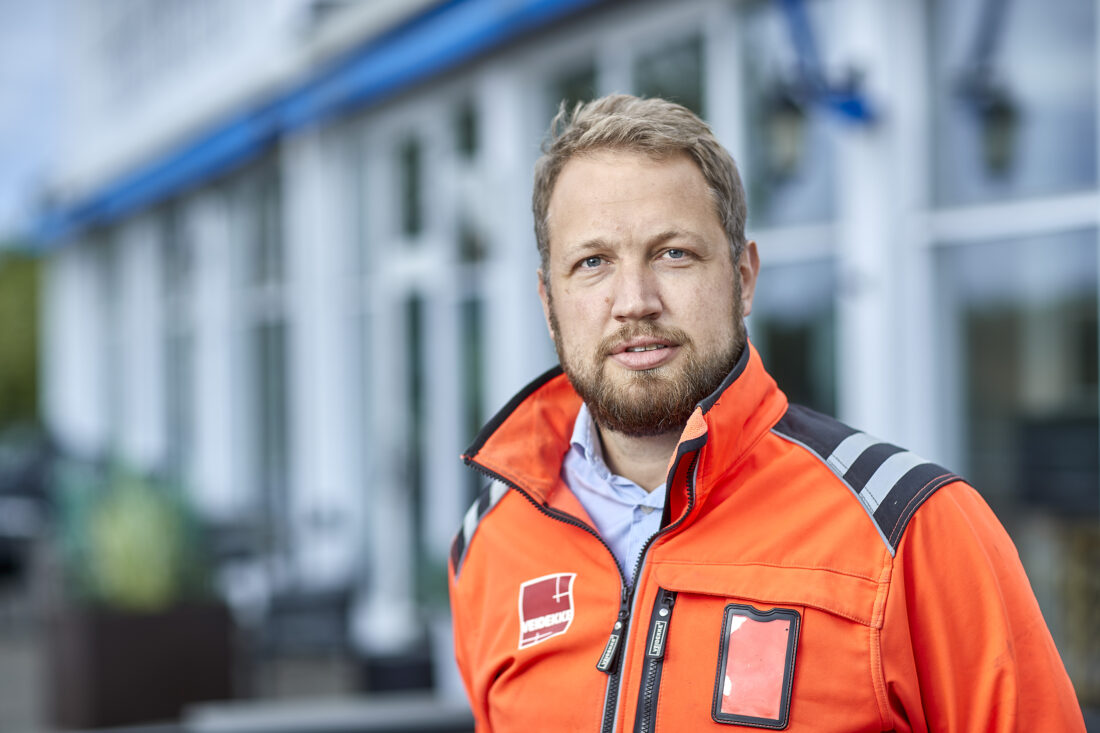 Direktør Drift og vedlikehold i Veidekke, Kjell Otto Bragstad. (Foto: Veidekke)