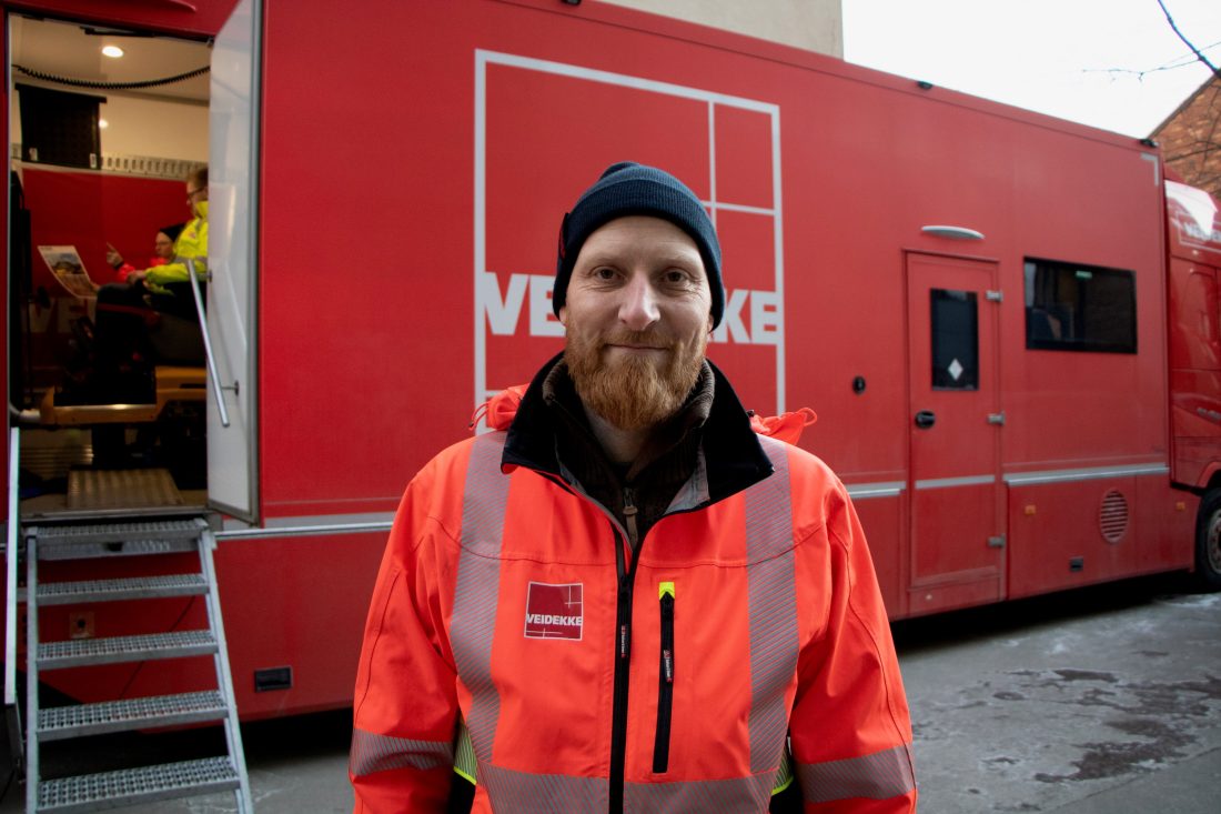 Prosjektleder Tommy Johansen. (Foto: Veidekke)