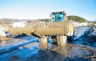 800 mm betongrør fra 60-tallet fjernes
