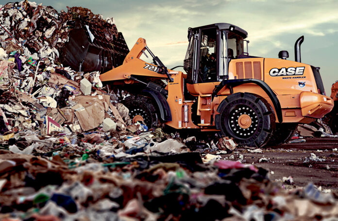 Case 721F Waste Handler.|Case CX290D Material Handler