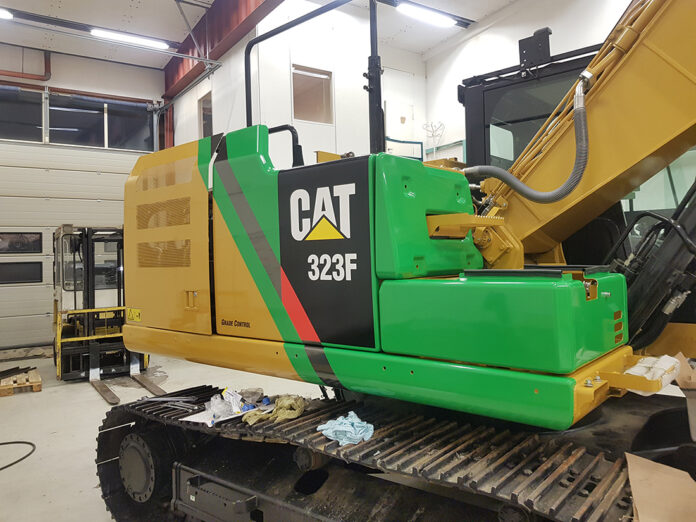 Batteridrevet Cat 323F Z-line|Cat 323F Z-line.