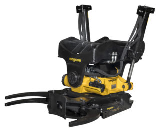 Engcons tiltrotaor EC233. (Foto: Engcon).