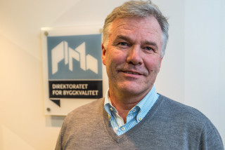 Steinar Fretheim er avdelingsdirektør for sentral godkjenning i Direktoratet for byggkvalitet. (Foto: Jørn Søderholm)