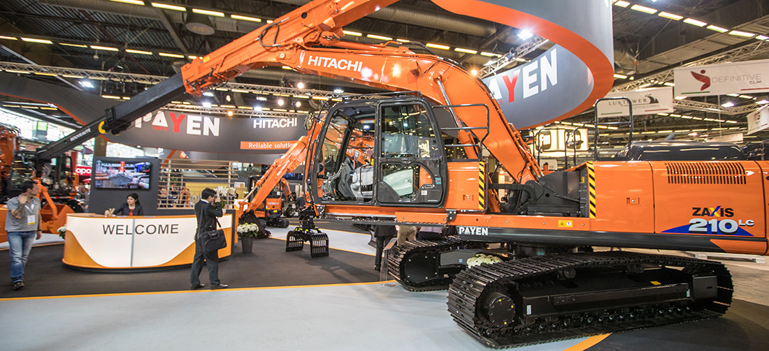 LENGRE: Hitachi ZX210 Clamshell. Nå i serie 6.
