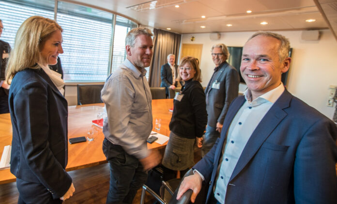 Julie M. Brodtkorb, Bent Aasli, Jan Tore Sanner