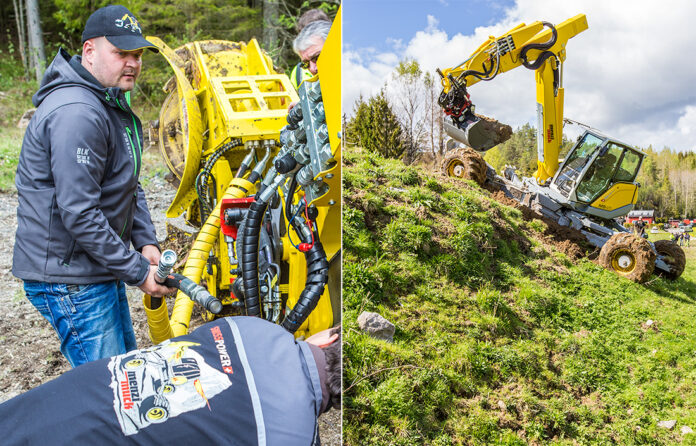 Truls Østerud - Menzi Muck|Truls Østerud er daglig leder i Menzi Muck Scandinavia AS.|Fire Menzi Muck og to Wimmer boretårn blir å se på demo i Tyssedal helgen før 17. mai.