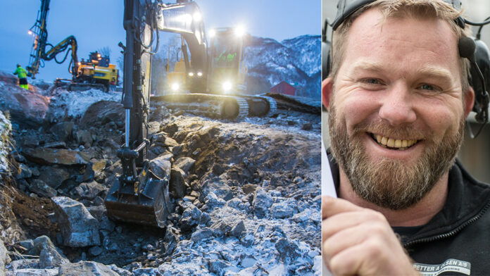 gravemaskin utlasting petter A olssen