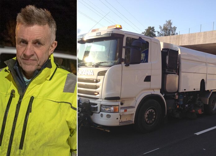 Per Olav Opedal.|feiebil med et ValAir aggregat på en 2014 Scania G480.|Per Olav Opedal.