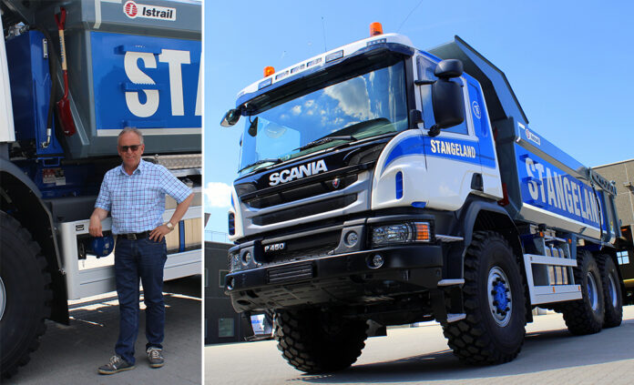 Olav Stangelands nye Scania P450