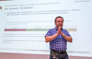 Tor Ivar Johnsen, Statens vegvesen region nord.