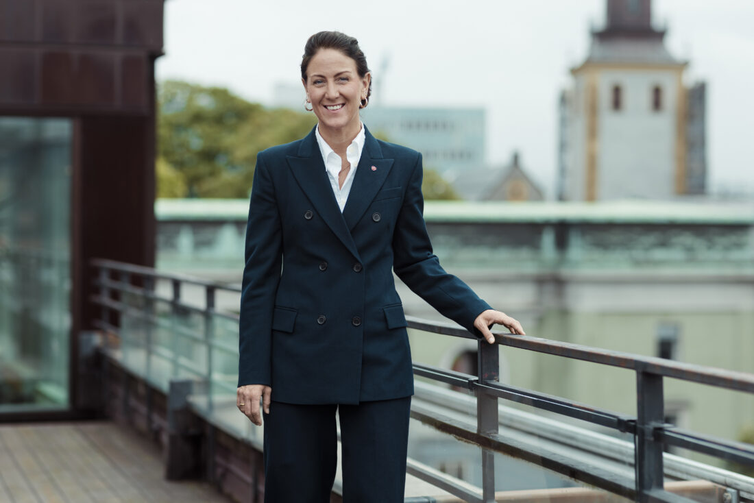 Arbeids- og inkluderingsminister Tonje Brenna. (Foto: Astrid Waller)