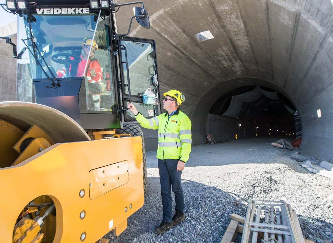 Glenn Thorén og Ida Svean, vals i tunnel