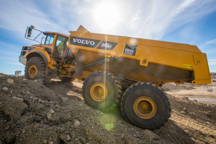 Volvo dumper.|