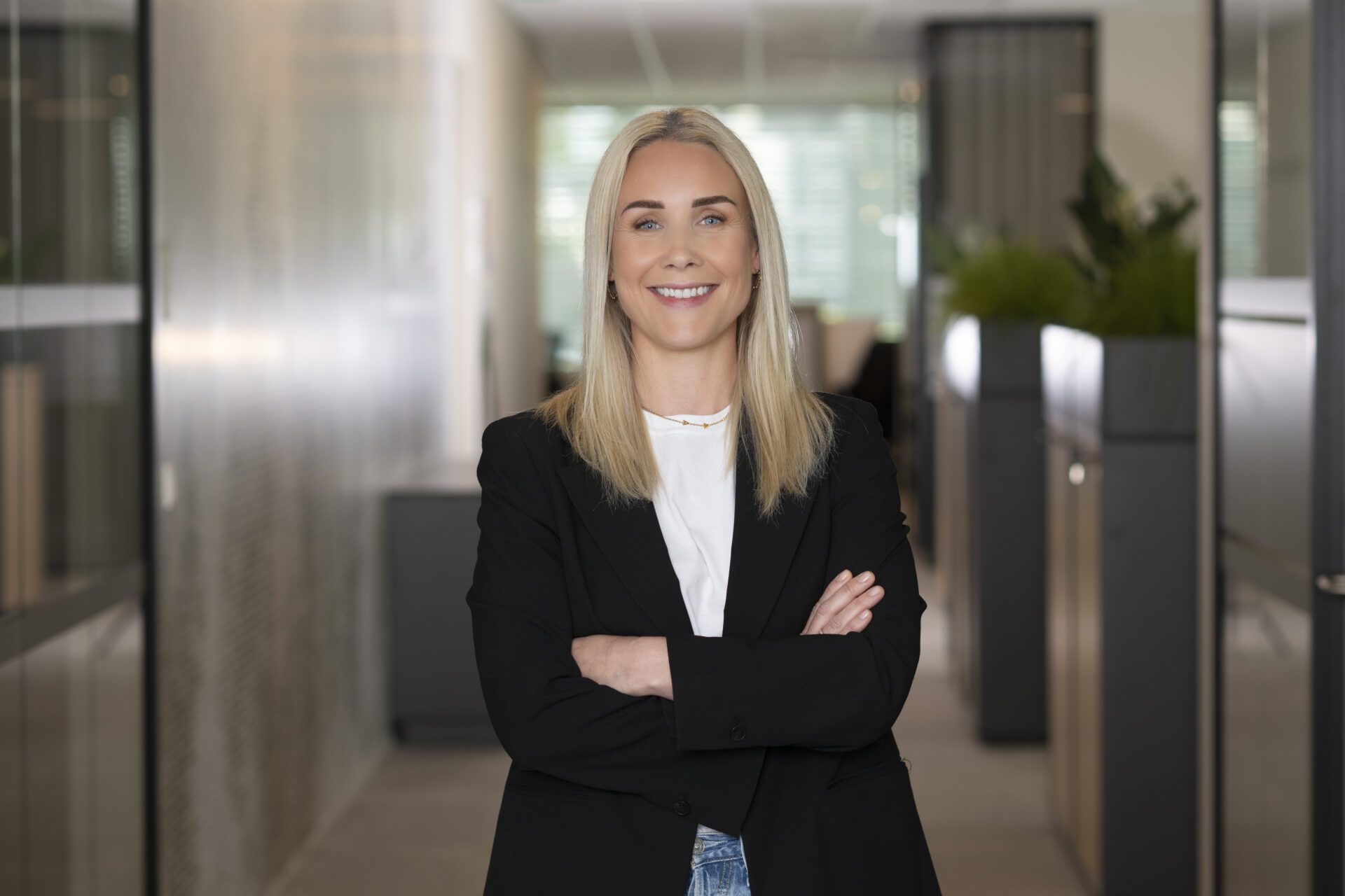 Benedichte Limmesand Hellestøl er Nye Veiers første direktør for Utbedring og drift. (Foto: Nye Veier)