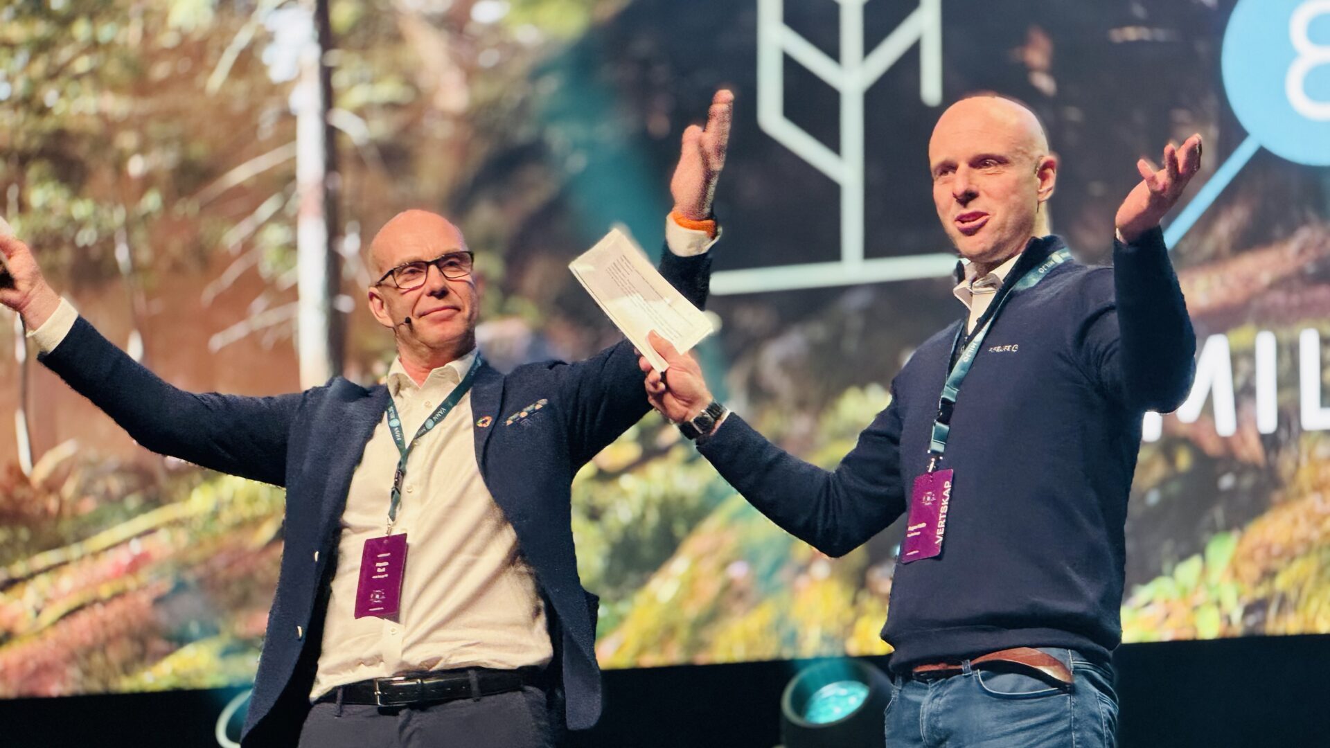 Martin Rud og Ragnar Holth ønsker velkommen til en ny runde med Vann & Miljø i 2026. (Foto: Vann & Miljø)