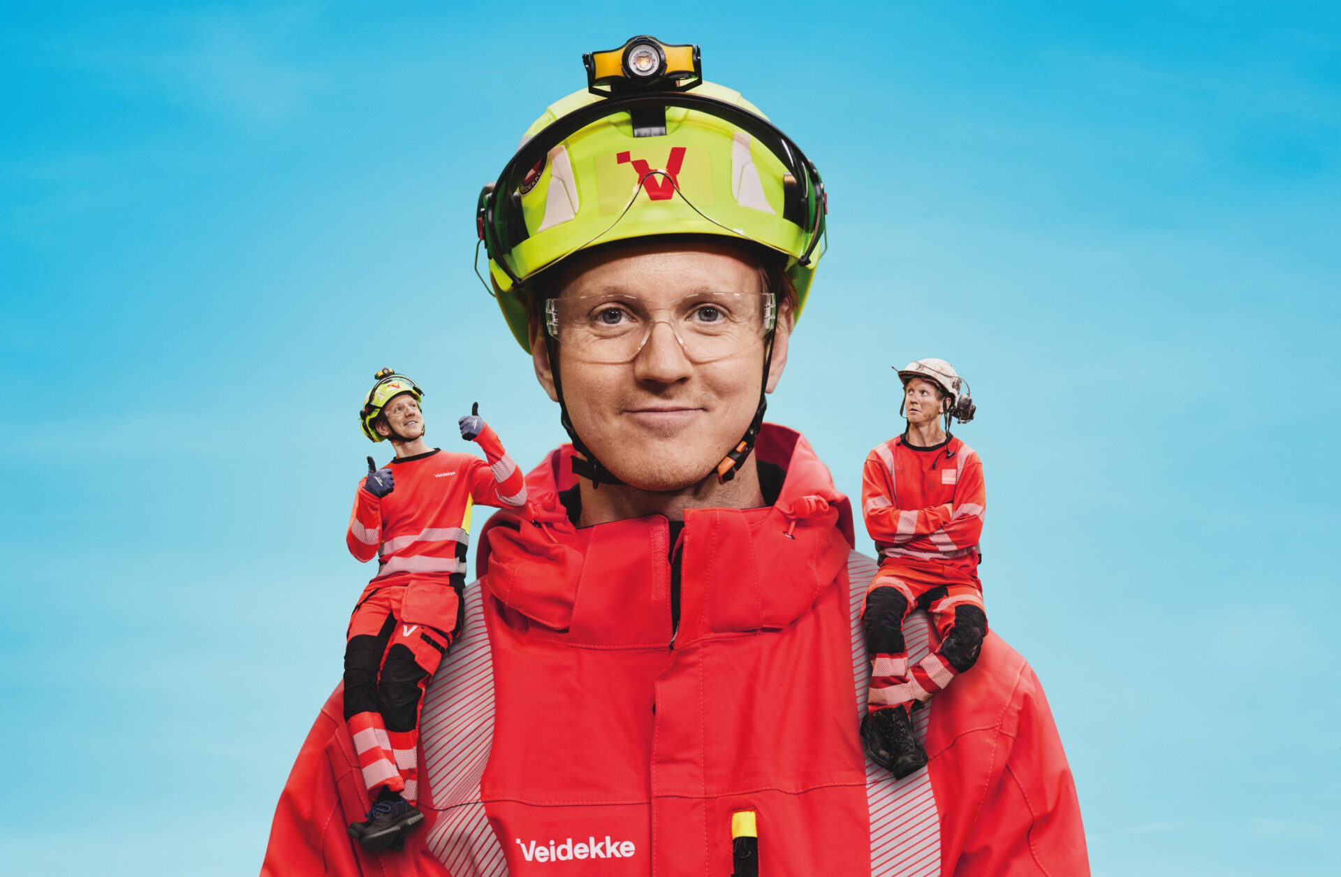 Tema for årets HMS-uke hos Veidekke er «arbeidsmiljø og arbeidshelse». (Foto: Veidekke)