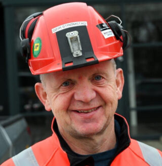 Prosjektleder Geir Strømstad i Statens vegvesen, ser fram til byggestart i Rødsliane. (Foto: Øyvind Ellingsen/Statens vegvesen)
