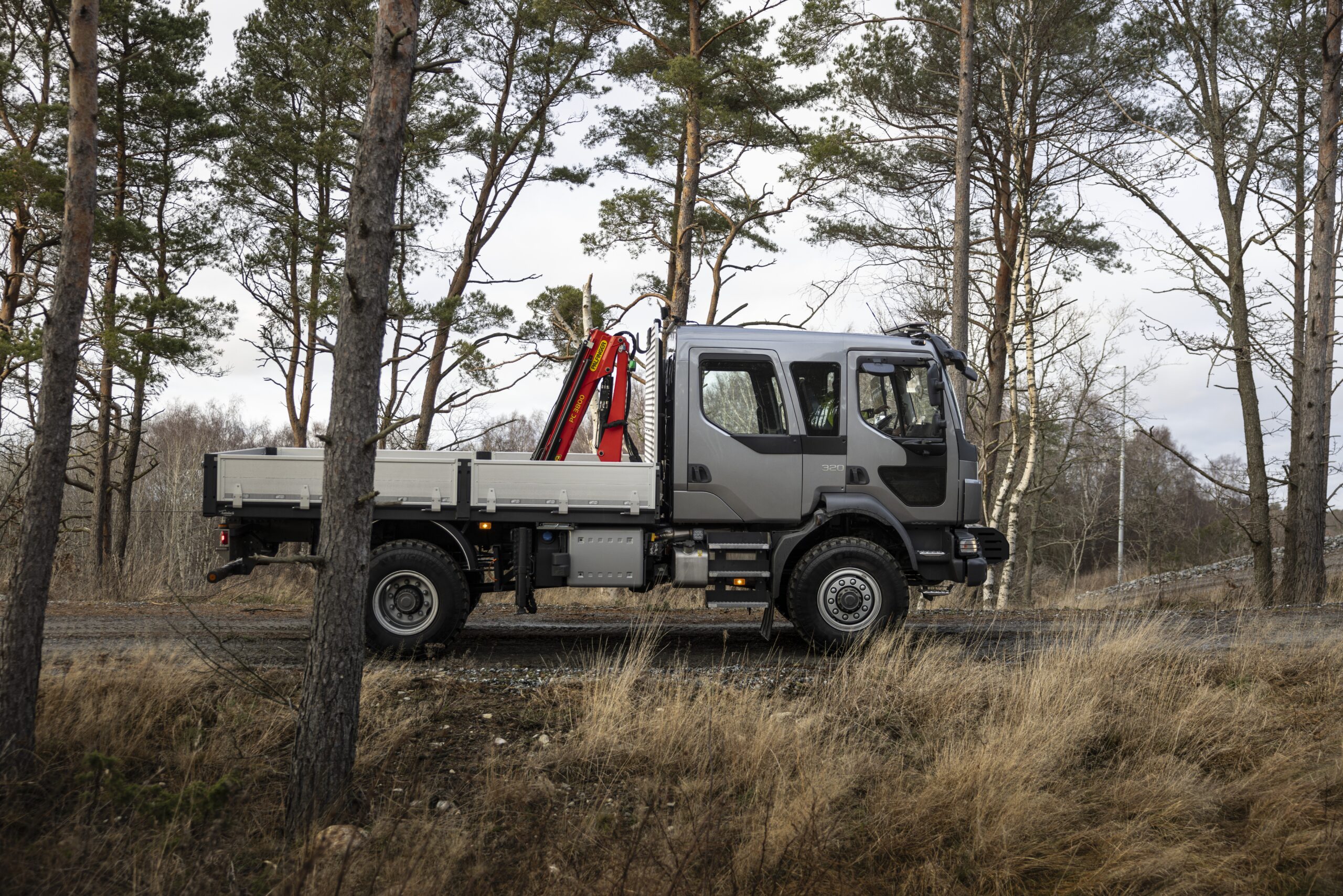 Volvo Fl 4x4 har ifølge produsenten flere bruksområder, blant annet for selskaper som utfører oppdrag innen energiforsyning. (Foto: Volvo Trucks)