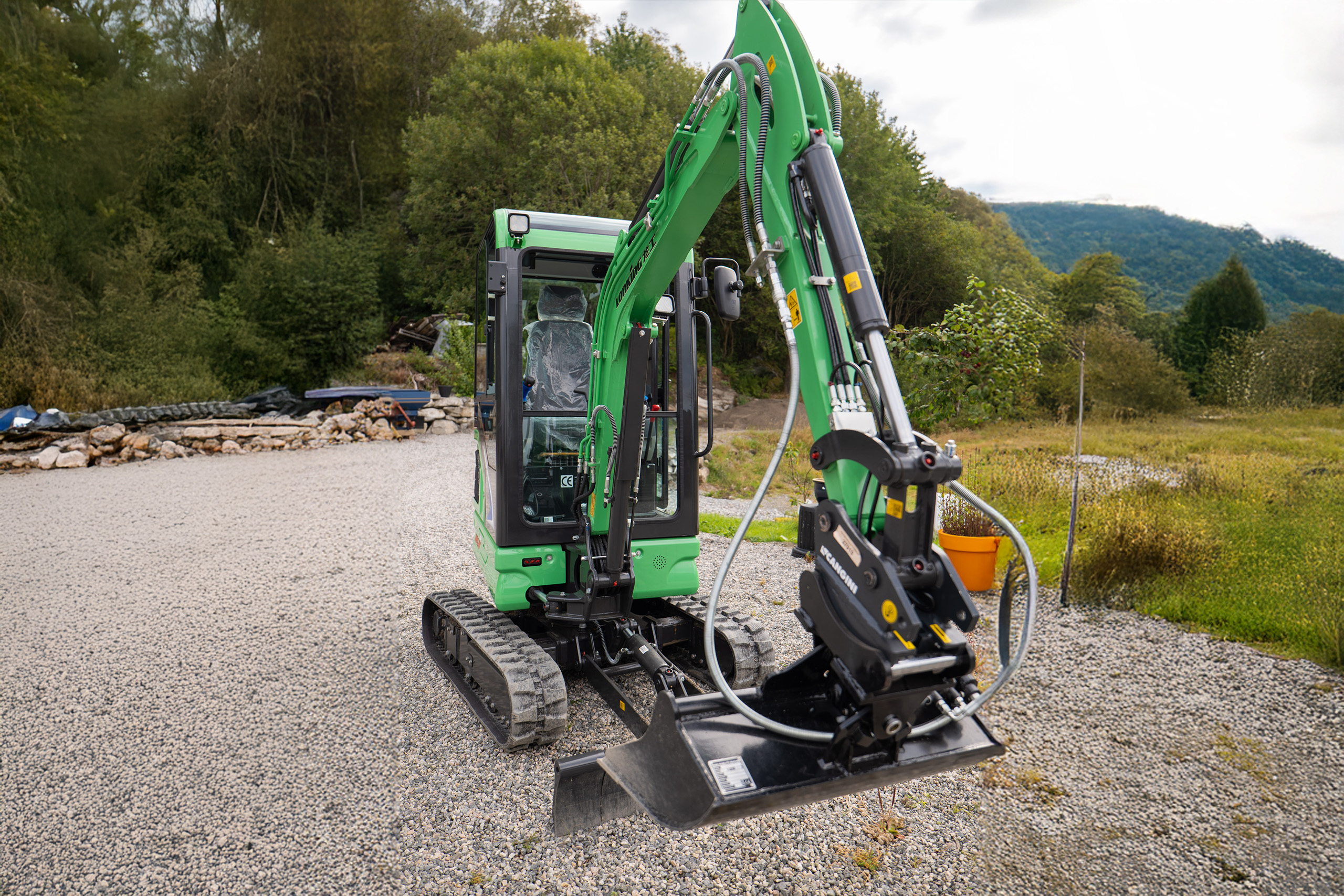 Søstermodellen, dieselutgaven CDM6020, ble lansert tilbake i 2023. Den kinesiske storprodusenten har tatt seg god tid på å utvikle den elektriske modellen i 2-tonns klassen. (Foto: Wee.no)