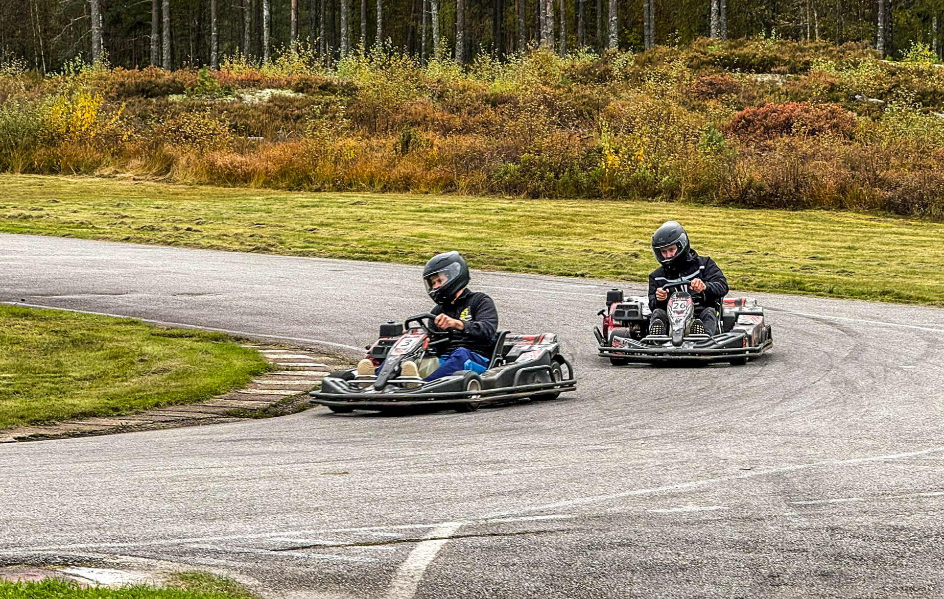 Gokart var et populært innslag på samlingen. (Foto: Bernt Hennestad)