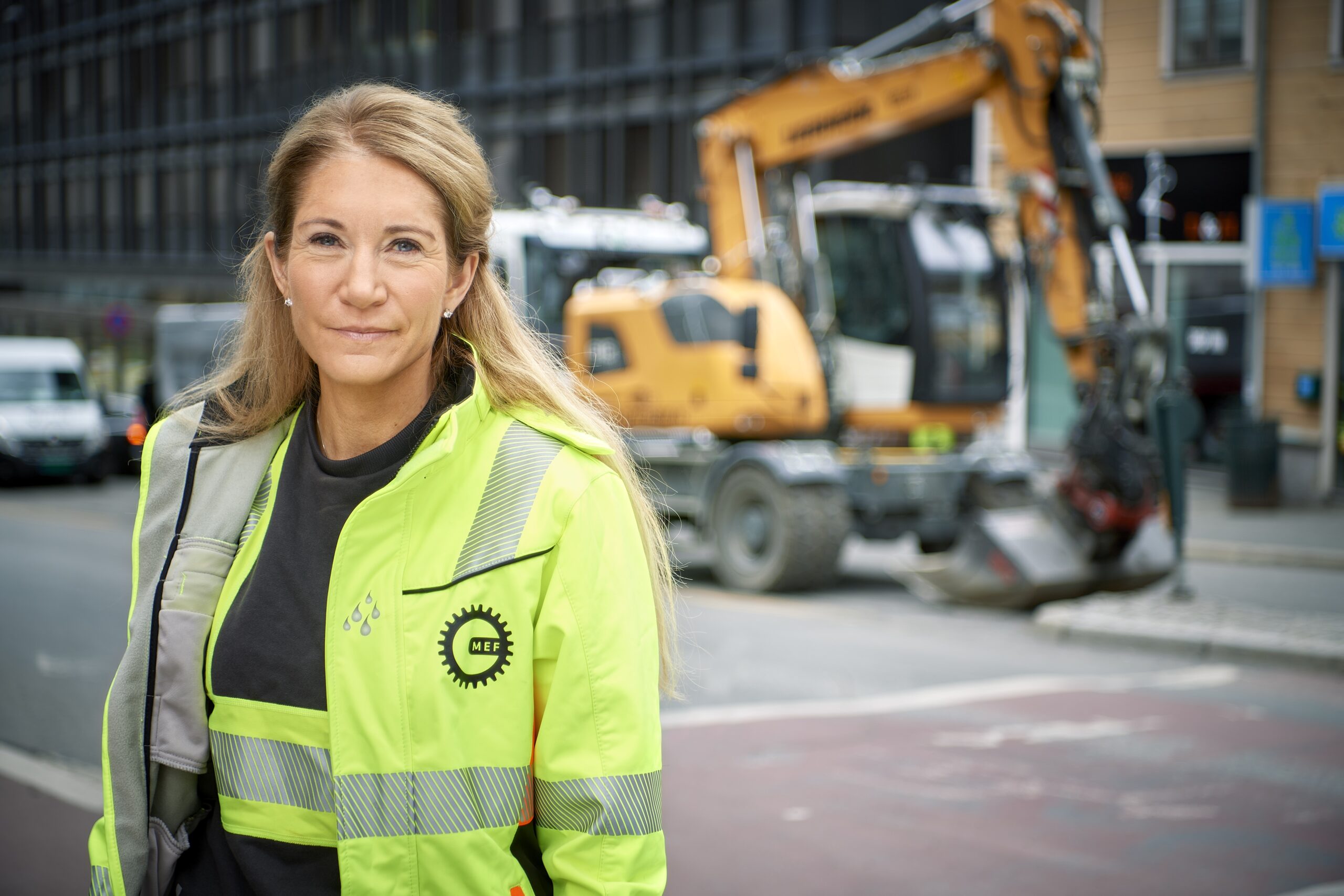 – Småkraft krever mye anleggsdrift for å bygge og utvikle kraftanleggene, og dette vil være enda et angrep på markedet til anleggsentreprenørene våre, sier Julie Brodtkorb, adm.dir. i MEF, om regjeringens forslag til grunnrenteskatten. (Foto: MEF)