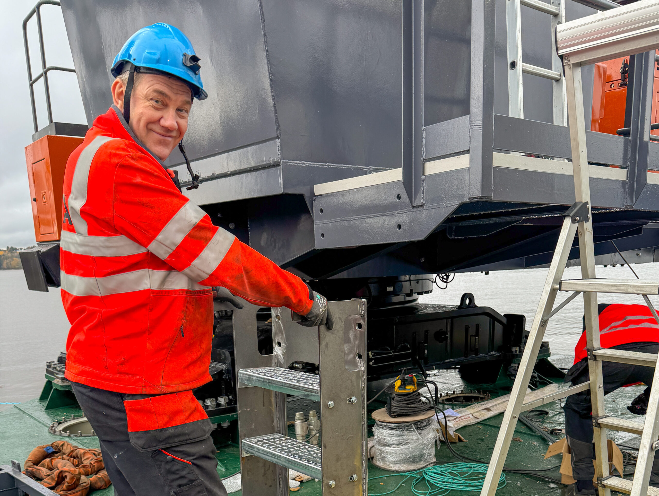 Jan Ivar Ibsen, leder Nasta spesialproduksjon, har vært med på hele ombyggingsprosessen. (Foto: Nasta)