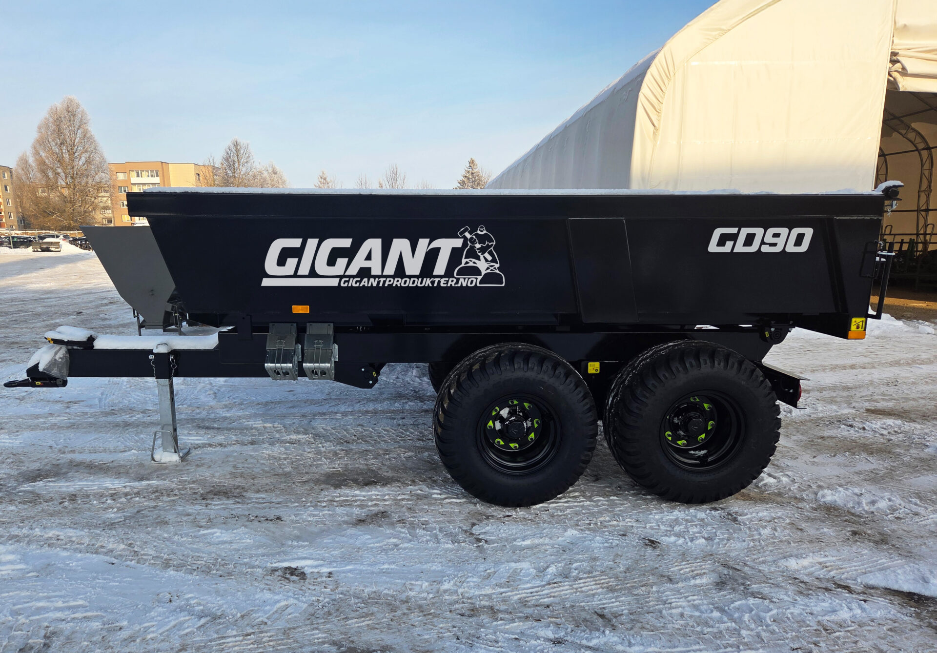 Gigant GD90 er lansert som en jubileumsmodell i forbindelse med at Gigant markerer 25 år. (Foto: Mørk Maskin)