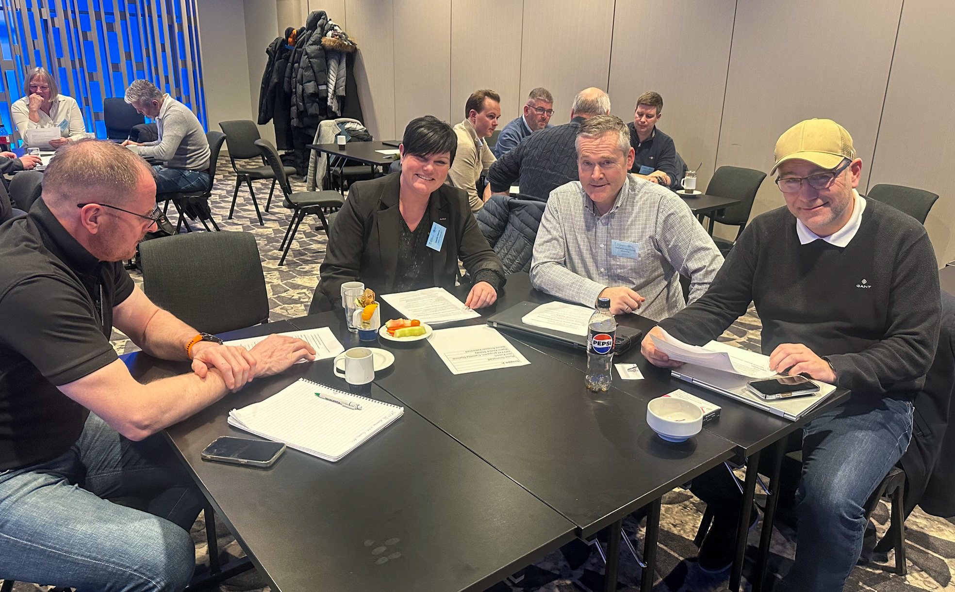 I gruppearbeidet fikk deltakerne bryne seg på tre vanlige kilder til uenighet. (Foto: MEF)