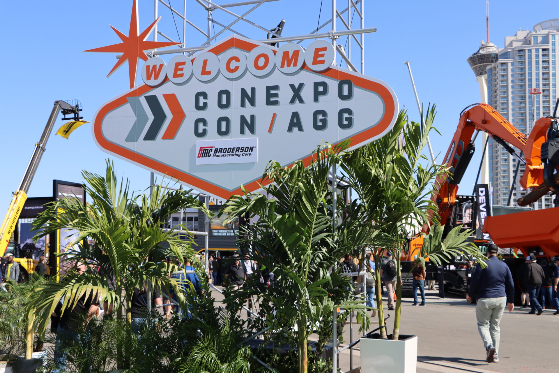 Conexpo i Las Vegas arrangeres denne uken. (Foto: Njål Hagen)