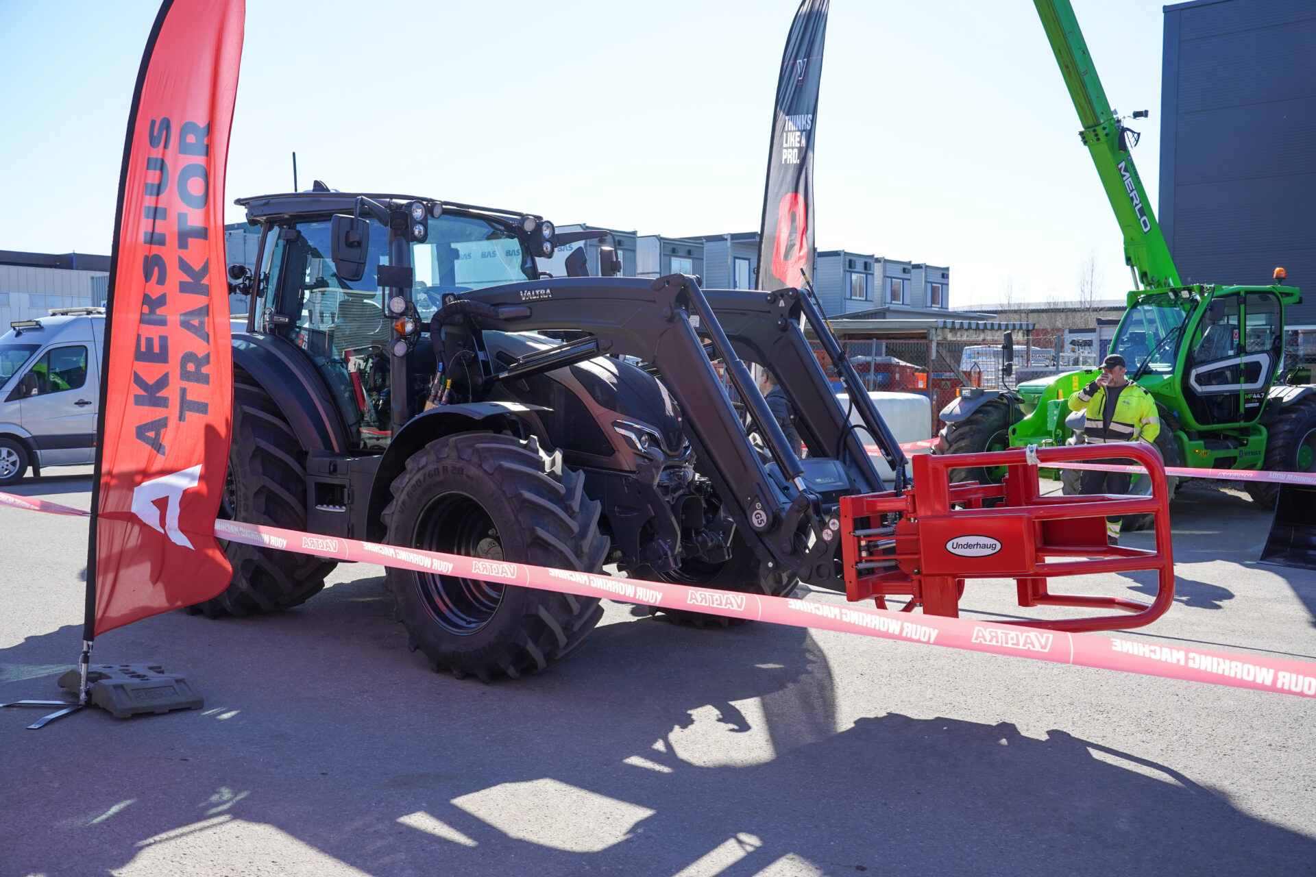 Valtra G-serien med trinnløs CVT-transmisjon ble nylig vist for første gang i Norge. (Foto: Akershus Traktor)