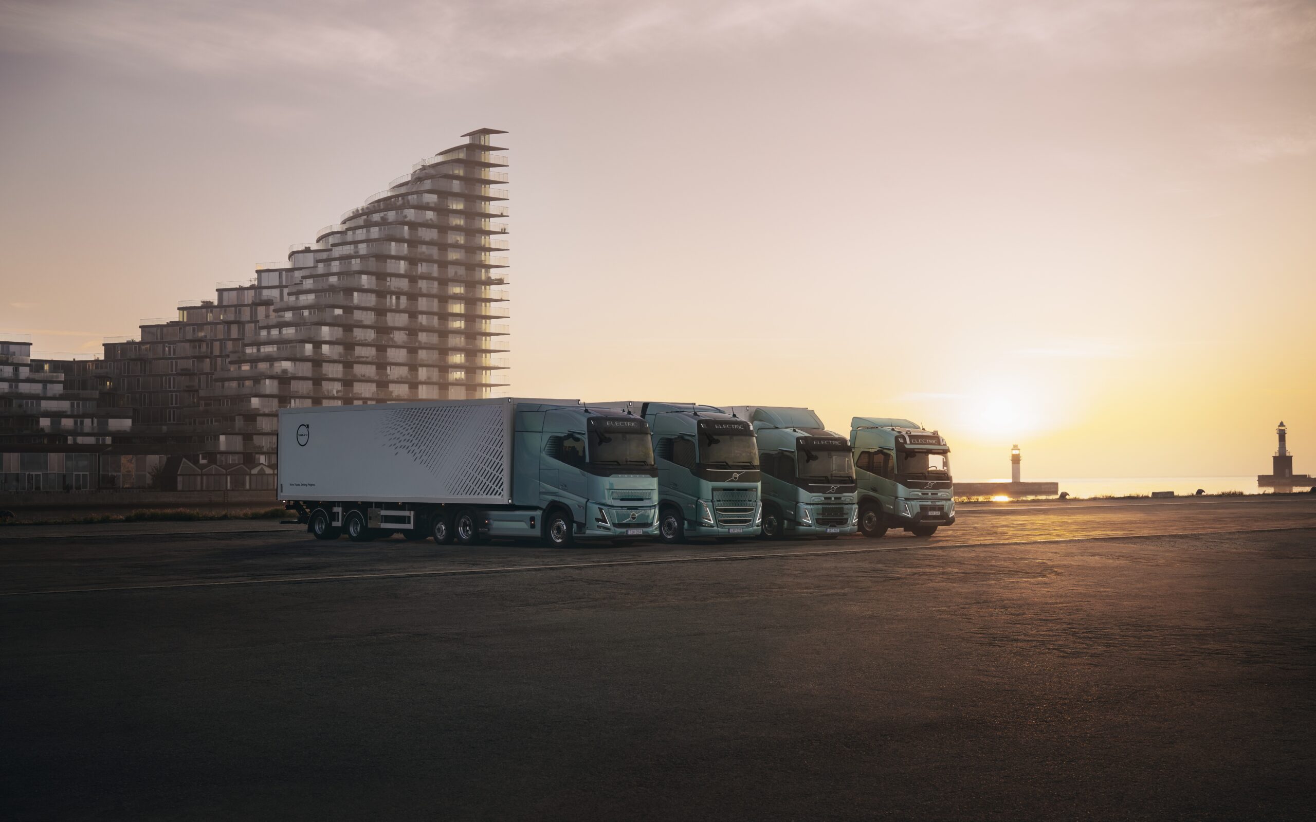 Volvo Trucks oppgraderer hele rangen av elektriske lastebiler. (Foto: Volvo Trucks)