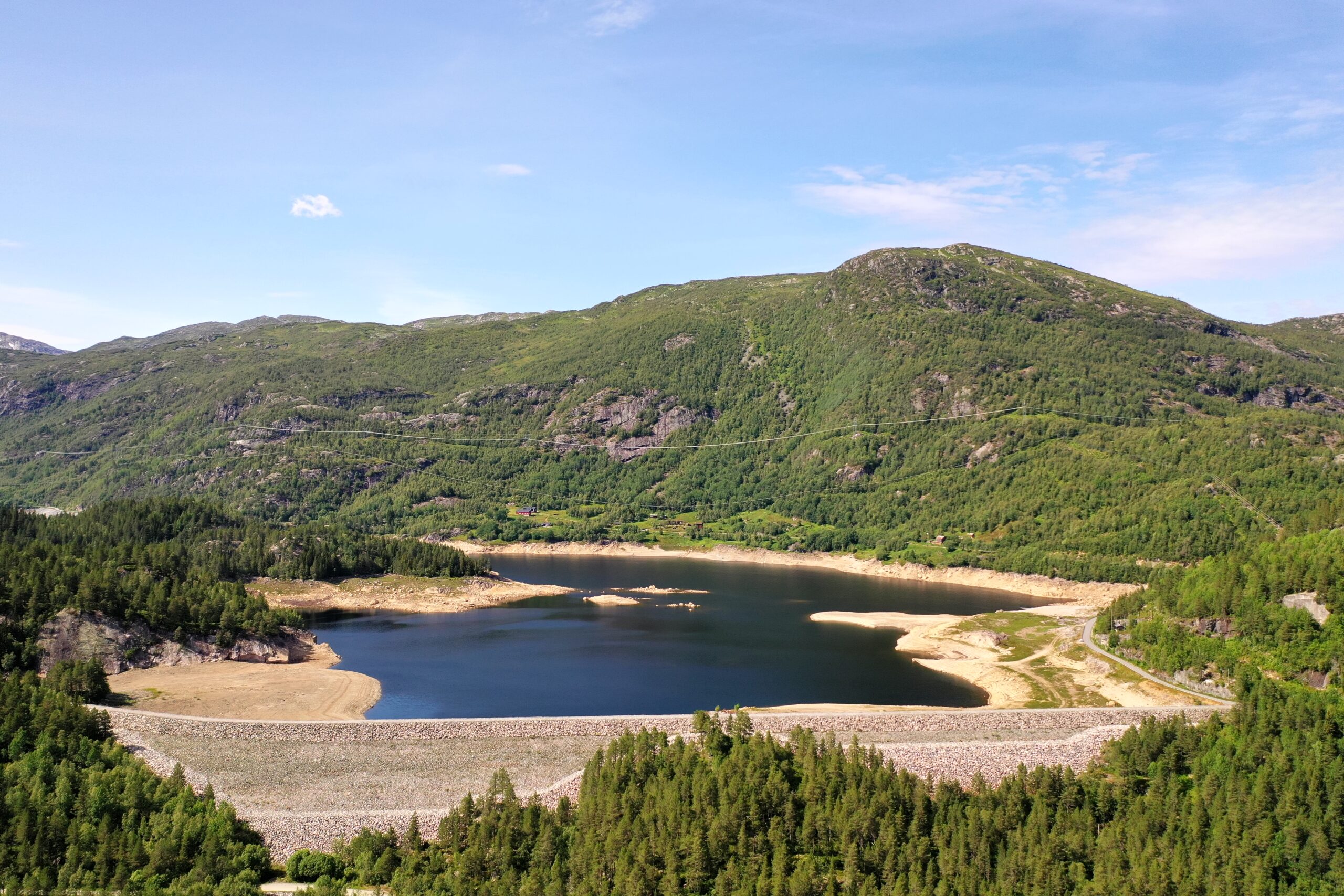 Dam Botsvatn. (Foto: Å energi)
