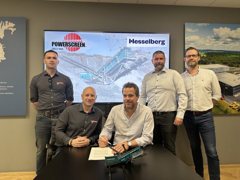 Hesselberg ny forhandler av Powerscreen