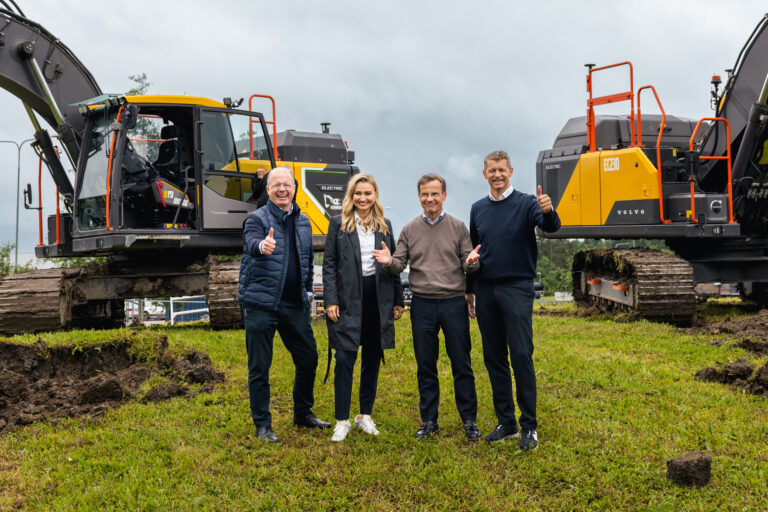 Byggestart for ny Volvo-fabrikk i Sverige