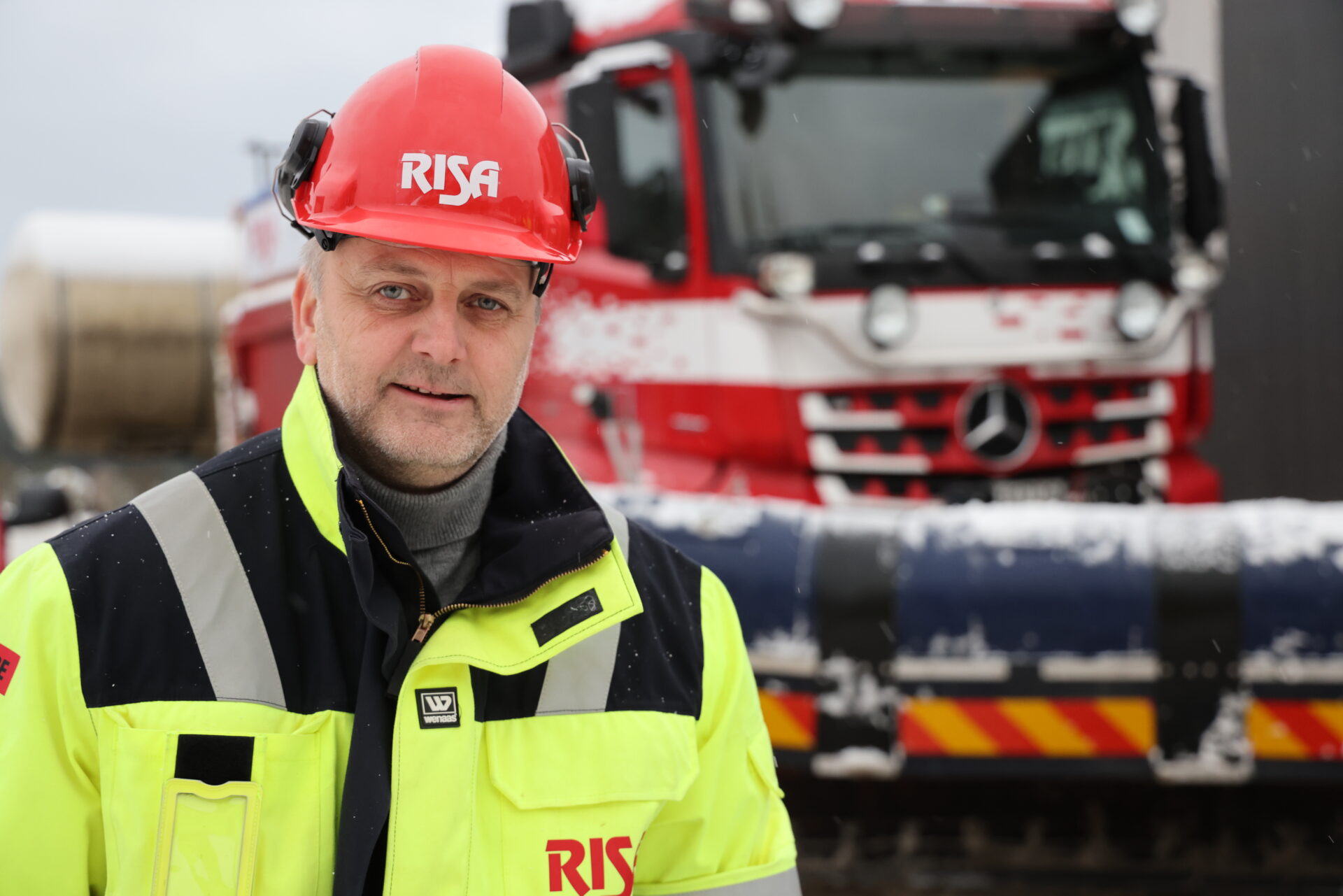 – Det ser ut til at en ordrereserve på tre milliarder kroner er innen rekkevidde, sier Erlend Aksnes, veidriftssjef i Risa. (Foto: Risa)