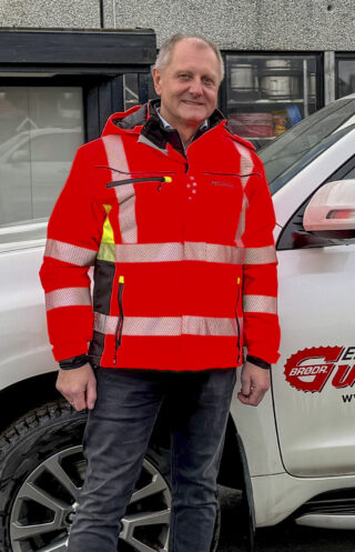 Frode Tangsveen, daglig leder i Brødrene Gudbrandsen AS. (Foto: Njål Hagen)