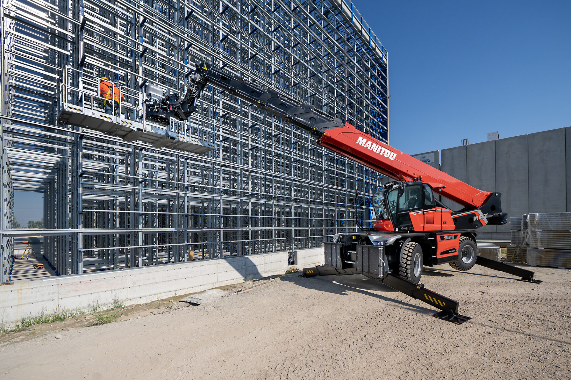 Manitou lanserer sin største MRT-modell noensinne - MRT 4080. (Foto: Manitou)